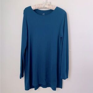 J Jill Pima Cotton Delicate Trim Tunic